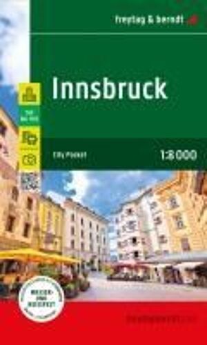 Innsbruck, Stadtplan 1:8.000, Freytag & Berndt