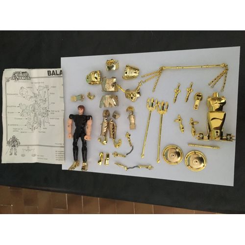 Figurine Saint Seiya / Les Chevaliers Du Zodiaque Bandai 1987 Sans Boite Avec Notice Quasi Complet