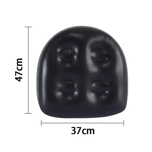 Coussin gonflable pour siège de bain avec ventouses - Support dorsal réglable pour jacuzzi et spa