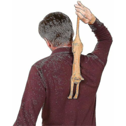 Gratte-Dos En Bois Amusant En Forme De Chat Avec Long Manche ¿ Parfait Pour Les Démangeaisons Et La Décoration Intérieure. Cadeau Idéal Pour Les Amoureux Des Chats.