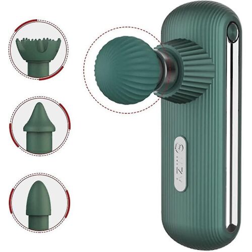 Mini Pistolet De Massage Portable Pour Le Soulagement Des Tissus Profonds ¿ Masseur Musculaire Pour Athlètes Avec Vitesses Réglables Et Batterie Longue Durée