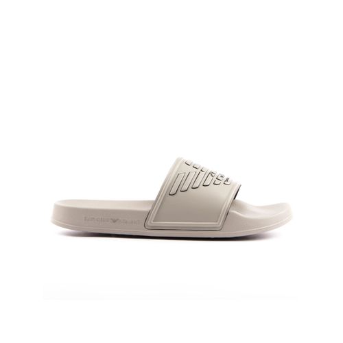 Claquette Emporio Armani Eagle Gris