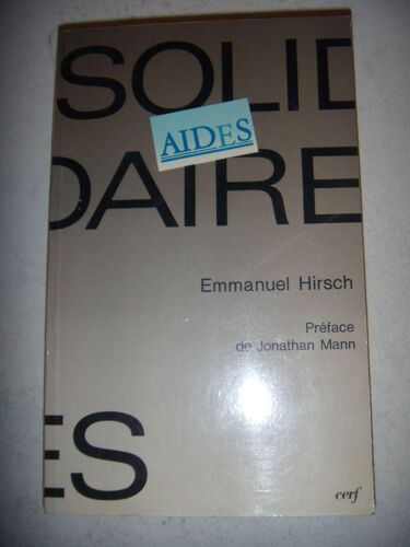 Vih Sida: Aides Solidaire: L'histoire À Vif, 1991, Be