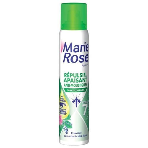 Marie Rose Spray Répulsif Apaisant Anti-Moustiques aux Huiles Essentielles 150ml