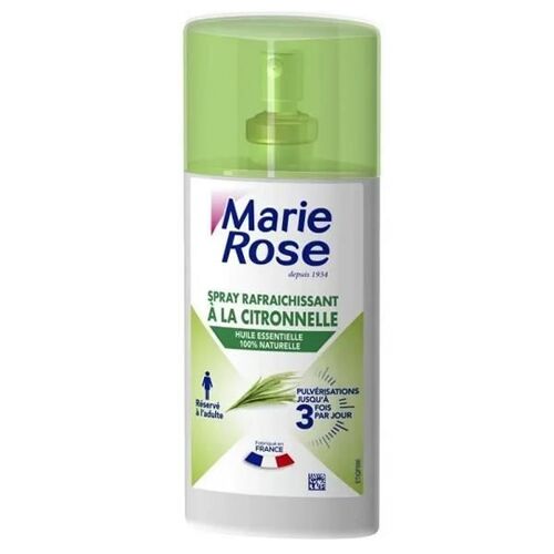 Marie Rose Spray Rafraichissant Citronnelle 100ml