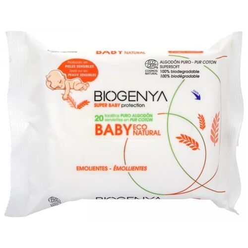 79105 Biogenya Lingettes Biogenya Bébé Bio - Pocket 20pcs
