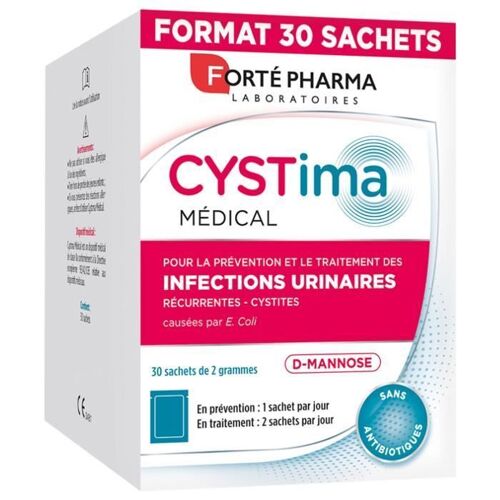 Compléments Alimentaires - Forté Pharma Cystima Médical 30 Sachets (Dispositif Médical)