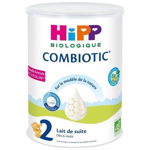 Hipp Bio Lait De Suite Combiotic 2ème Âge 800g
