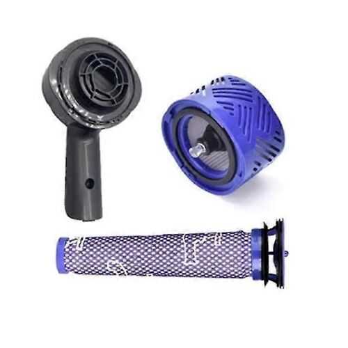Compatible avec V6 Dc58 Dc59 Dc61 Dc62 Dc74 Accessoires de remplacement de l'aspirateur Couvercle arrière du moteur Kit de filtre arrière (a)