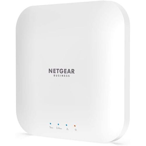 NETGEAR Point d'accès Borne WiFi 6 (WAX214v2) -Vitesse Dual-Band AX1800 | PoE avec 1 Port Ethernet 1G | 802.11ax | Sécurité WPA3 | Jusqu'à 4 réseaux sans Fil distincts