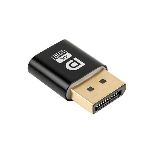 4k Displayport Dummy Plug Dp Virtual Display Adapter Edid Headless Ghost Emulator pour Pc Graphics V