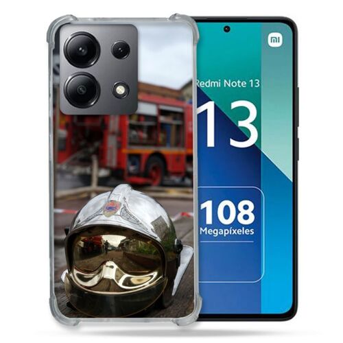 Coque Renforcée Pour Xiaomi Redmi Note 13 4g Pompier Casque Camion