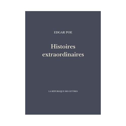 Histoires Extraordinaires