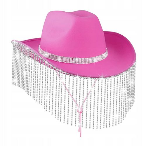 Chapeau De Cowboy Style Western Pour Homme, Chapeau De Soleil Tendance Unisexe, Rose Clair, Été