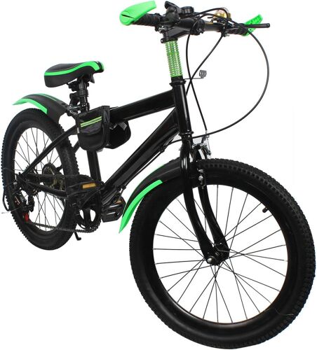 Vélo Pour Enfant De 20 Pouces 7 Vitesses Garde-Boue Vélo Pour Enfants Pour Filles Et Garçons Bicyclettes Pour Enfants Vélos Pour Adolescents 6 À 12 Ans