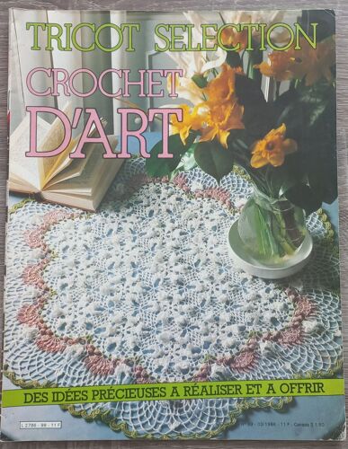 Catalogue Crochet D'art N°99 Tricot Selection 3 / 1986
