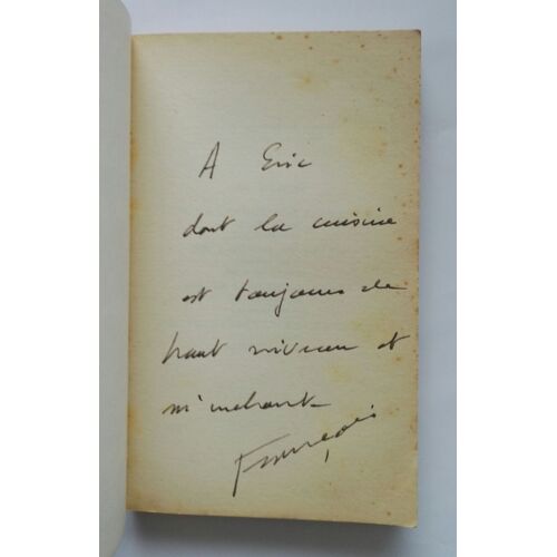 François Joly L'homme Au Mégot Avec Un Envoi Autographe Signé 1990 Gallimard Série Noire N° 2247