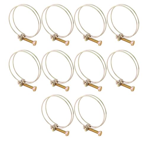 Réglable Double Fil Tuyau d'eau Tube Pince Pipe Clip Plomberie (28mm-32mm)
