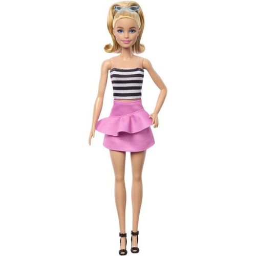Poupée Barbie Fashionista Top Rayé - 65 Ans Barbie