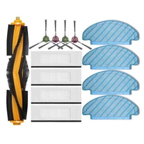 Compatible N8 / N8+ / N8 Pro / N8 Pro+ Plus Pièces de rechange Accessoires Brosse latérale principale Hepa Filter Mop Rag