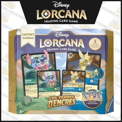 Disney Lorcana  Coffret Cadeau (Les Terres D'encres) 🇫🇷 (Disney)