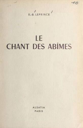 Le Chant Des Abîmes