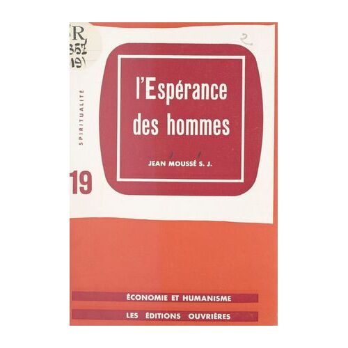 L'espérance Des Hommes
