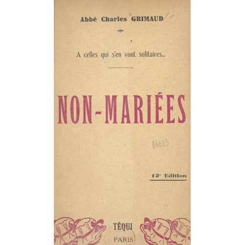 Non-Mariées