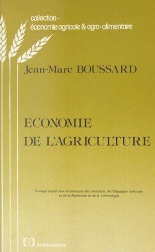 Économie De L'agriculture