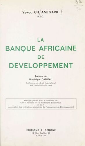 La Banque Africaine De Développement