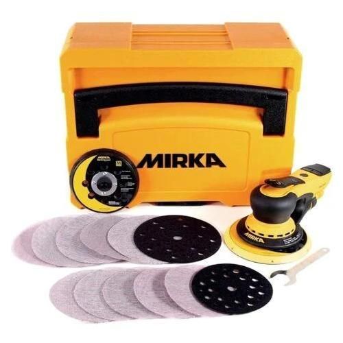 Ponceuse orbitale MIRKA Deros II 5650 - Ø 125/150 mm - MIRKA - avec coffret de rangement - MID5650404CA