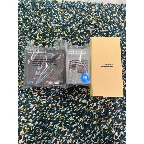 Pack GoPro HERO12 + Objectif Max Lens 2.0 - Noir