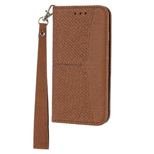 Étui Pour Oneplus Nord Ce 2 Lite 5g/Nord 2 Lite Titulaire De La Carte De Crédit Portefeuille À Main Couverture En Cuir Pu Livre Flip Folio - Le Brun