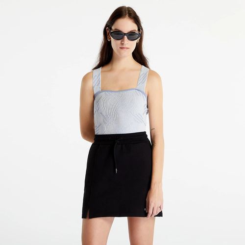 Daily Paper Pabila Knit Top Egret White/ Purple Impression Xs