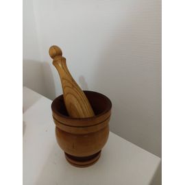 Mortier Pilon En Bois