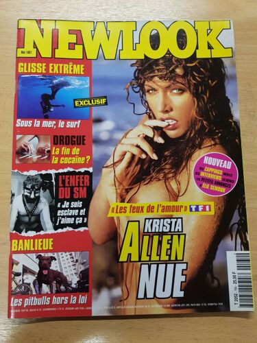 Newlook  N° 164 : Newlookn° 164 Les Feux De L'amour Krista Allen Nue L'enfer Du Sm Je Suis Esclave Et J'aime Ça