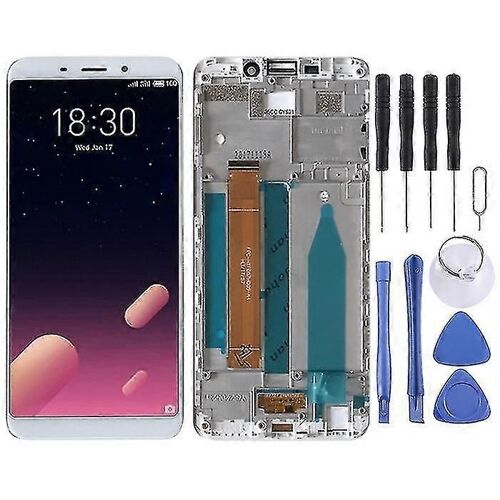 Écran Lcd Tft Compatible Avec Meizu M6s M712h M712q Numériseur Assemblage Complet Avec Cadre (Noir)