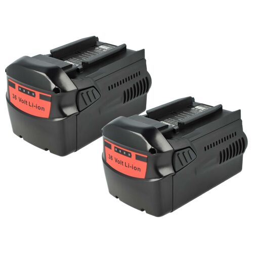 EXTENSILO 2x Batterie compatible avec Hilti TE6-ALi, TE 7A, TE7A, WSC 7.25-A36 outil électrique (7000 mAh, Li-ion, 36 V)