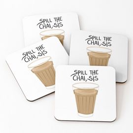 Liège Sous-Verres En Bois Renverser Le Chai 9,5 Cm Lot De 4 Pour Boissons Café Table B