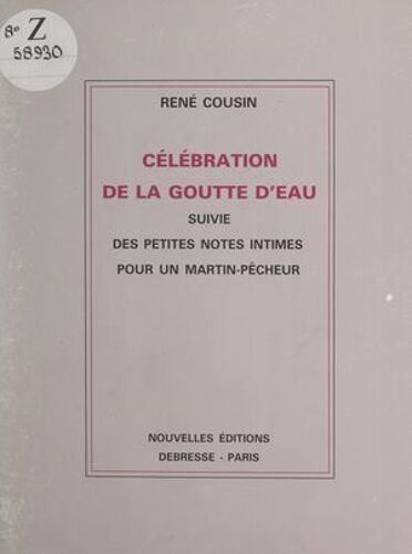 Célébration De La Goutte D'eau