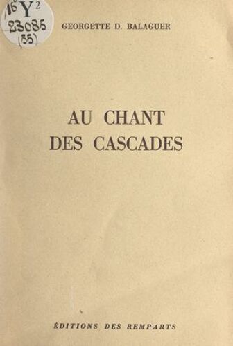 Au Chant Des Cascades
