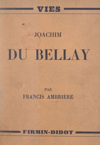Joachim Du Bellay