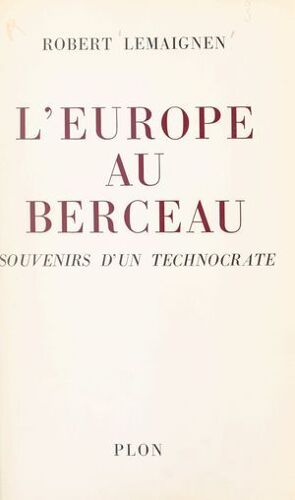 L'europe Au Berceau