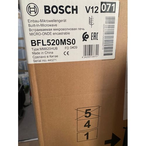 Micro-ondes encastrable de marque Bosch