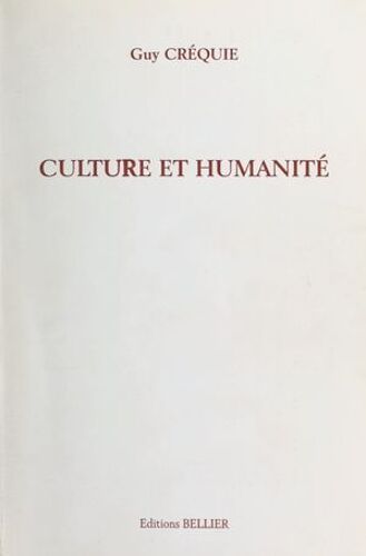 Culture Et Humanité
