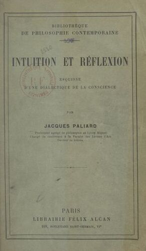 Intuition Et Réflexion