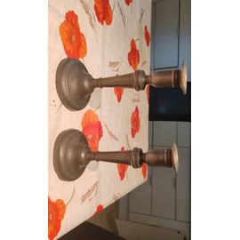 Chandelier en etain.