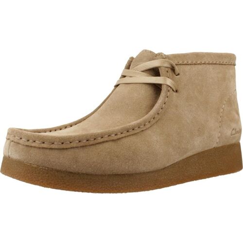 Chaussures Clarks Wallabeeevobt Colour Brun Clair
