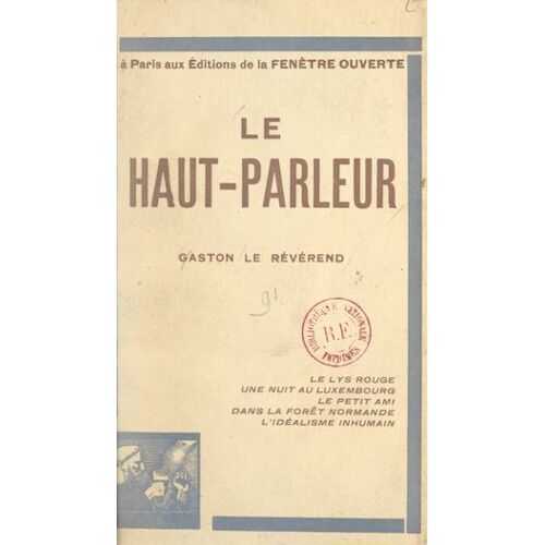 Le Haut-Parleur