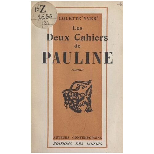 Les Deux Cahiers De Pauline